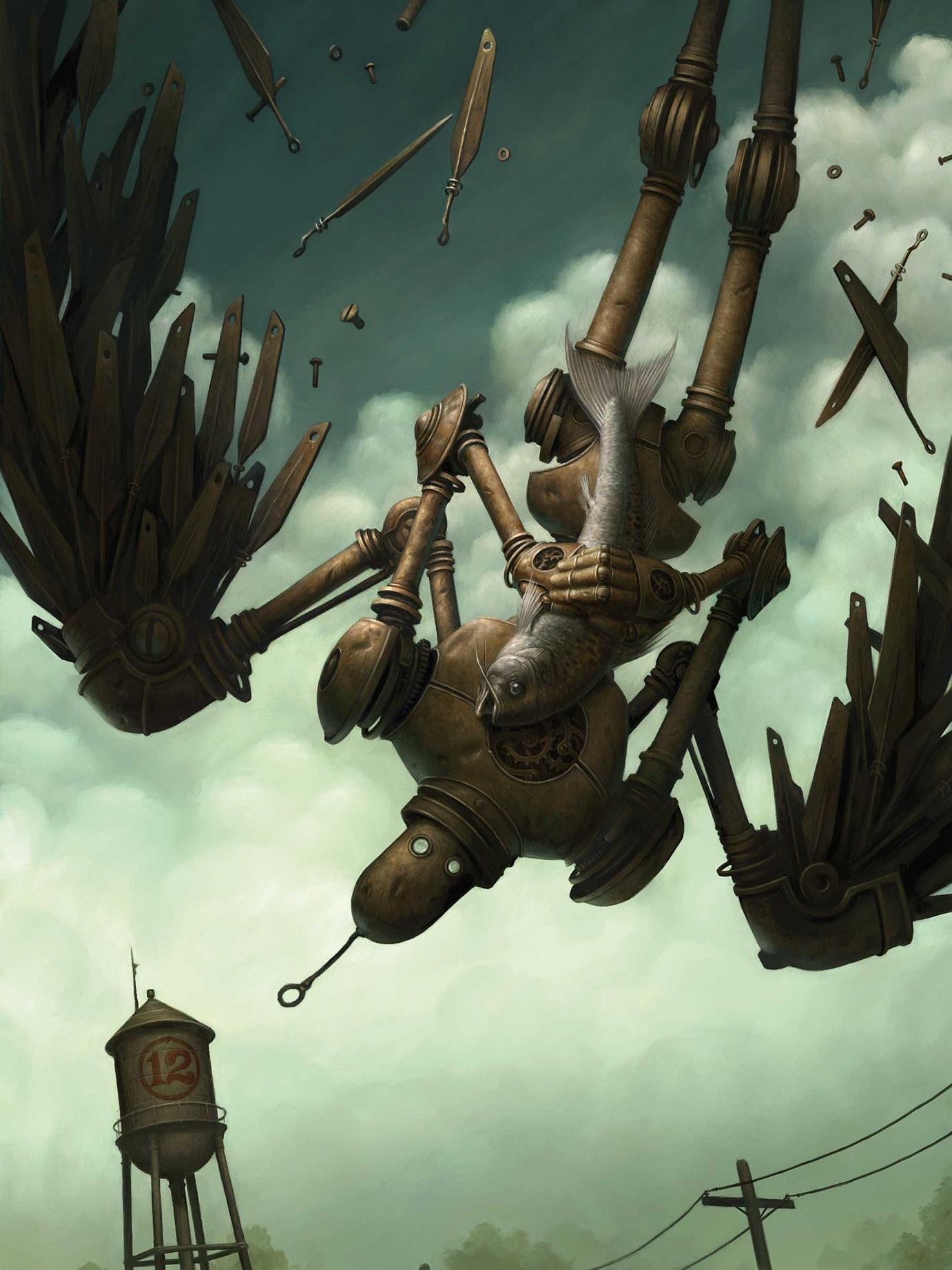 Brian Despain »The Icarus Fish« 2004 digital